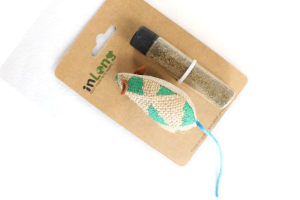 Mouse and Catnip Cat Toy Set